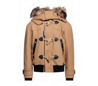 Короткий пуховик в стиле casual